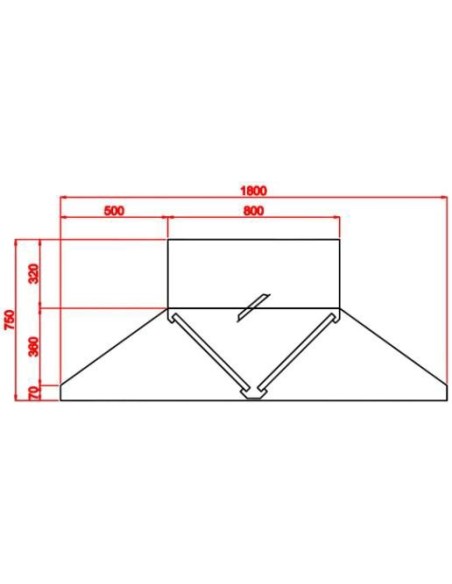 Campana central (2 piezas)