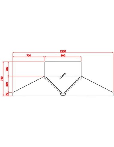 Campana central (2 piezas)