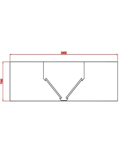 Campana central recta