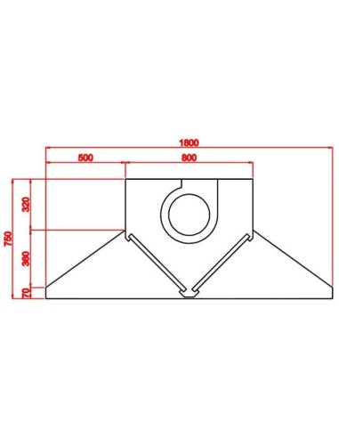 Campana central (2 piezas)
