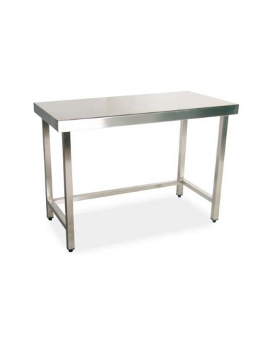 Mesa de trabajo central 1500x900x850 mm sin estante desmontada