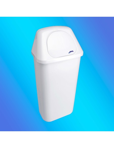 PAPELERA  PLÁSTICO  CON CABEZAL Y TAPA