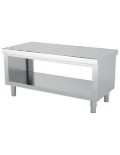 Muebles neutros centrales abiertos 2 caras, simple gama 600