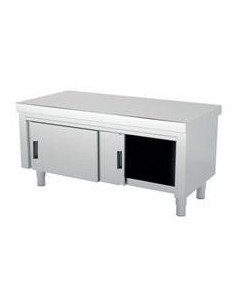 Módulo neutro central con puertas correderas, simple gama 600