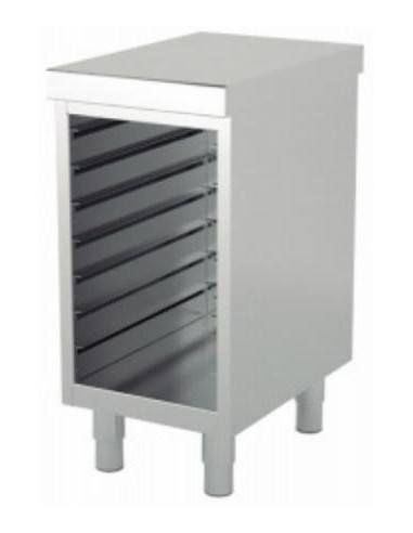 Mueble neutro central de guías GN 1/1 gama 600