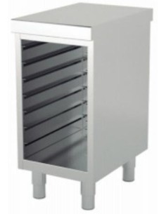 Mueble neutro central de guías GN 1/1 gama 600