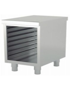 Mueble neutro central de bandejas pasteleras gama 600
