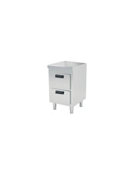Mueble neutro central de cajones gama 700