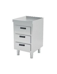 Mueble neutro central de cajones gama 600