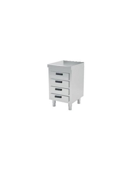 Mueble neutro central de cajones gama 600