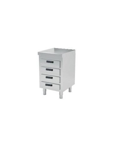 Mueble neutro central de cajones gama 700