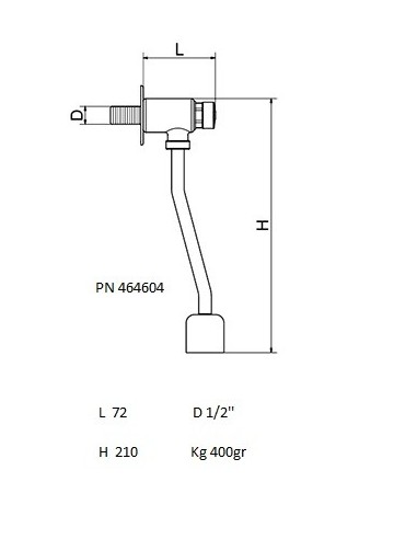 Grifo temporizado para urinario