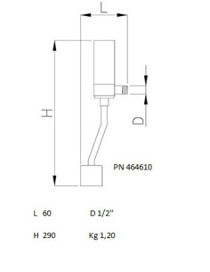 Grifo electrónico temporizado para urinario 2