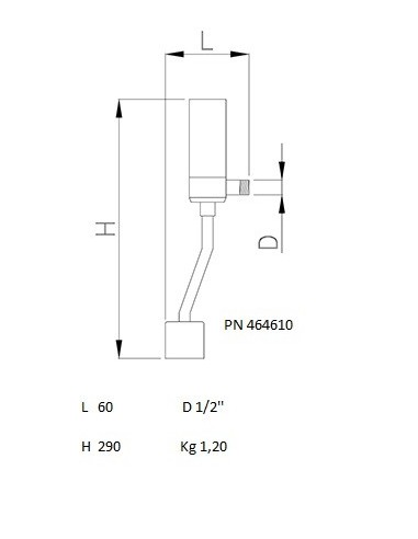 Grifo electrónico temporizado para urinario