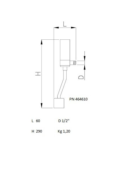 Grifo electrónico temporizado para urinario