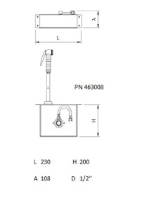 Ducha horno enrollable bajo-encimera 2