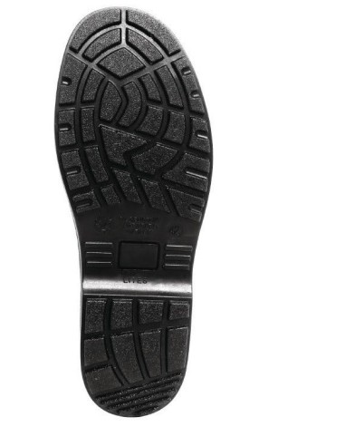 Zuecos de seguridad unisex negro