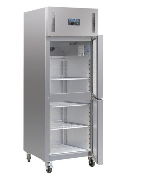 Armario frigorífico Polar GN una puerta doble 600L