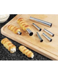 Conjunto de Conos para Relleno de Crema en acero inox 2