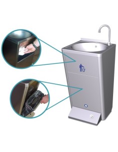 Lavamanos registrable autónomo eléctrico 2