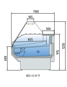 Vitrina Expositora Serie 10 SPEED 2