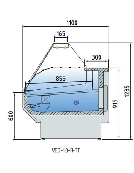 Vitrina Expositora Serie 10 SPEED