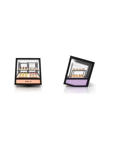 Vitrina expositora refrigerada QBO-L