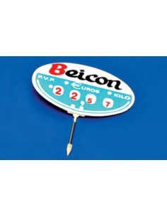 Rotulación cartel indicando producto