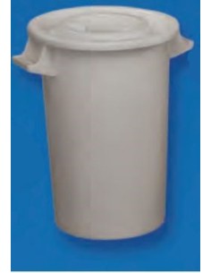 Barreño industrial con tapa 49 x 26 cm