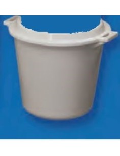 Barreño industrial con tapa 54 x 69 cm