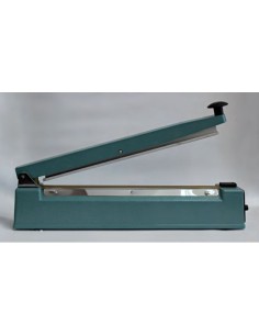 Soldadora de bolsas con regulador de temperatura, posición sobremesa