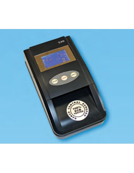 Detector de billetes electrónico arrastre automático, batería