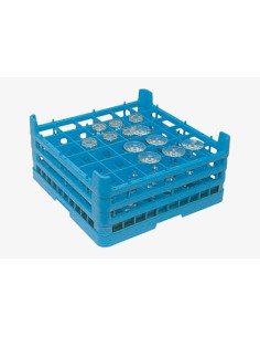 Cesta para cristalería CV-36/205 500 x 500 x 240 mm