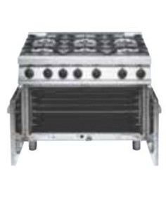 Cocina a Gas Con Horno Estilo Ingles GAMA 700 2