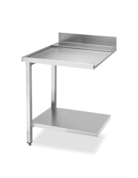 Mesa de salida izquierda 700 mm para CÚPULA 60x50 o 50x50