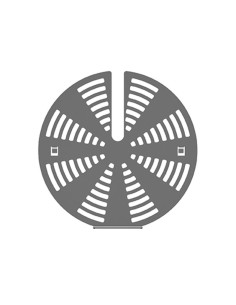 Kit de reducción de flujo de aire 2 piezas para hornos 6 bandejas serie ALFA241