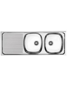 Fregadero montado con bastidor cuba a la derecha ECO 1600x700 mm 2