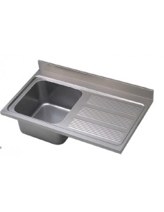 Fregadero montado cuba ala izquierda ECO 1200x550 mm