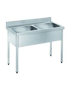 Fregadero desmontado con bastidor 1000x600 mm