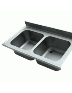 Fregadero desmontado sin escurridor 1000x600 mm