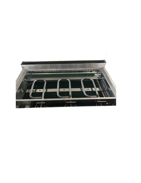 Plancha Fry-top de Hierro, Sobremesa a Gas de 950x520x340 mm