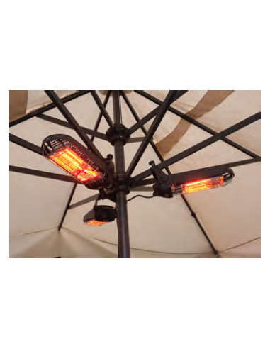 Calentadores Sombra 8 (400x132x90) 0,8 KW