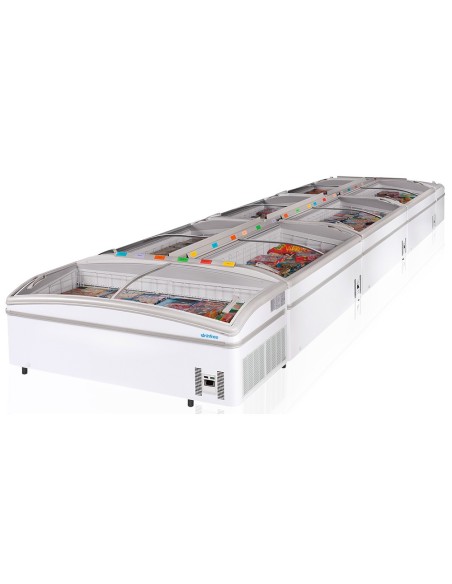 Conservadora expositora con puerta de cristal corredera EHC1500DE HC (1520x920x790 mm)