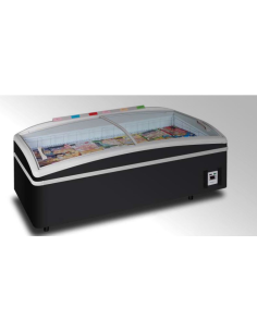 Conservadora expositora con puerta de cristal corredera EHC1500DE HC (1520x920x790 mm) 2