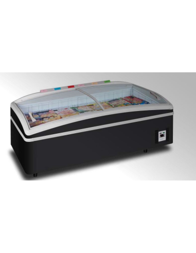 Conservadora expositora con puerta de cristal corredera EHC1500DE HC (1520x920x790 mm)