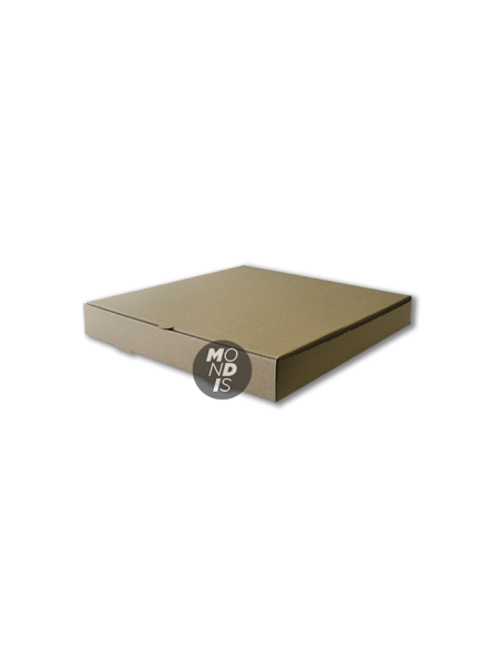 caja cartón kraft para pizza (30x30 cm) Paquete de 100 unidades