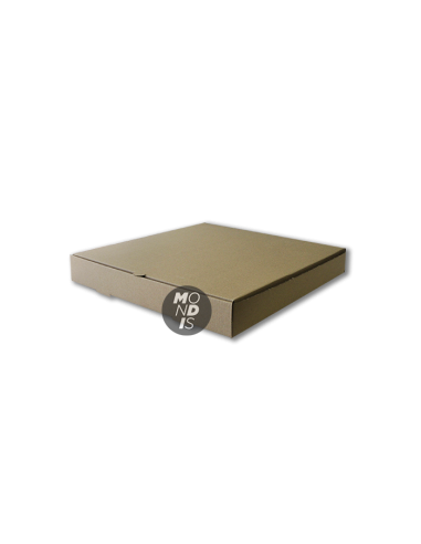 caja cartón kraft para pizza (30x30 cm) Paquete de 100 unidades