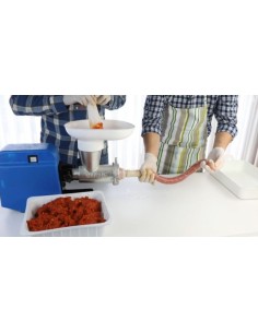 PICADORA DE CARNE MULTIUSOS ELÉCTRICA  BOCA 32 CM Ø POTENCIA 1,5HP GR9 GARHE 2