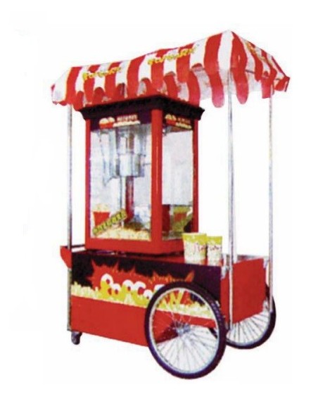 CARRITOS PAR MÁQUINAS DE PALOMITAS 1850x800x2100 MM