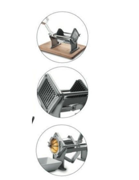 MÁQUINA CORTA PATATAS Y GAJOS (260x260x420 mm)